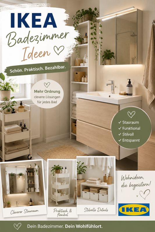 IKEA-Ideen für dein Badezimmer