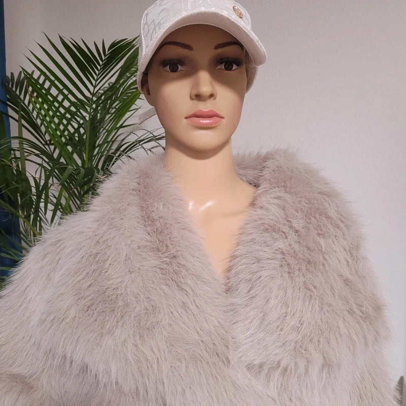 Teddy Jacke kann auch in L getragen werden Neu