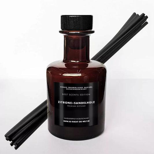 Zitrone & Sandelholz Raumduft Diffuser - Best Scents Edition