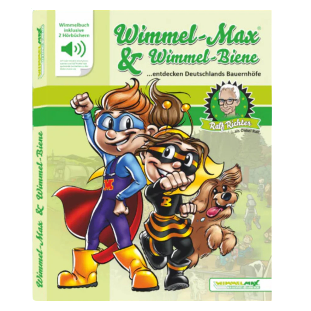 Wimmelmax Wimmel Biene XXL Buch & Höerbuch inkl