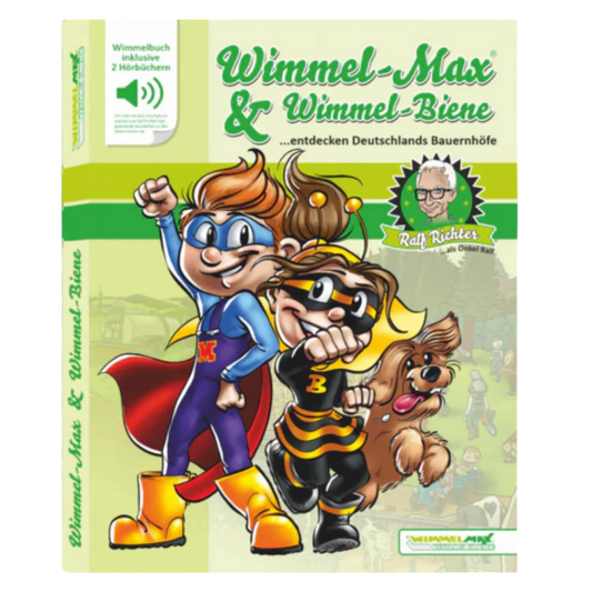 Wimmelmax Wimmel Biene XXL Buch & Höerbuch inkl