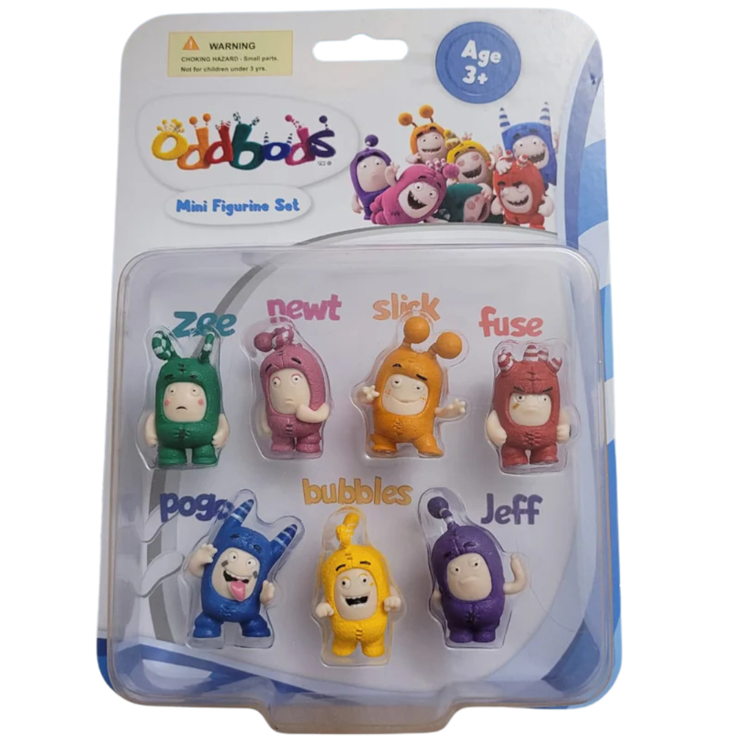 Goliath Toys - Oddbods Action Pack 7 Figurines