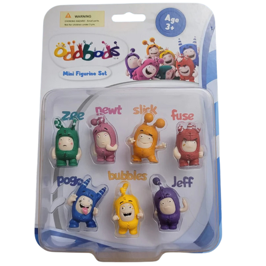 Goliath Toys - Oddbods Action Pack 7 Figurines