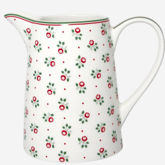 Greengate Krug Abi petit weiß 1 Liter