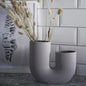 Storefactory Stråvalla Keramikvase Grau
