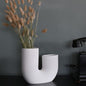 Storefactory Stråvalla Keramikvase Weiß