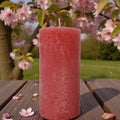 4er Set Candle Rustik Kerze 140x70 mm von Richard Wenzel