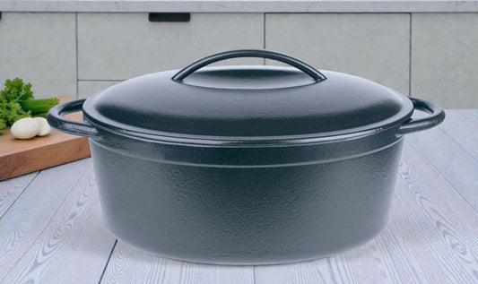 GSW Gusseisen Kochtopf, 33 x 25 cm