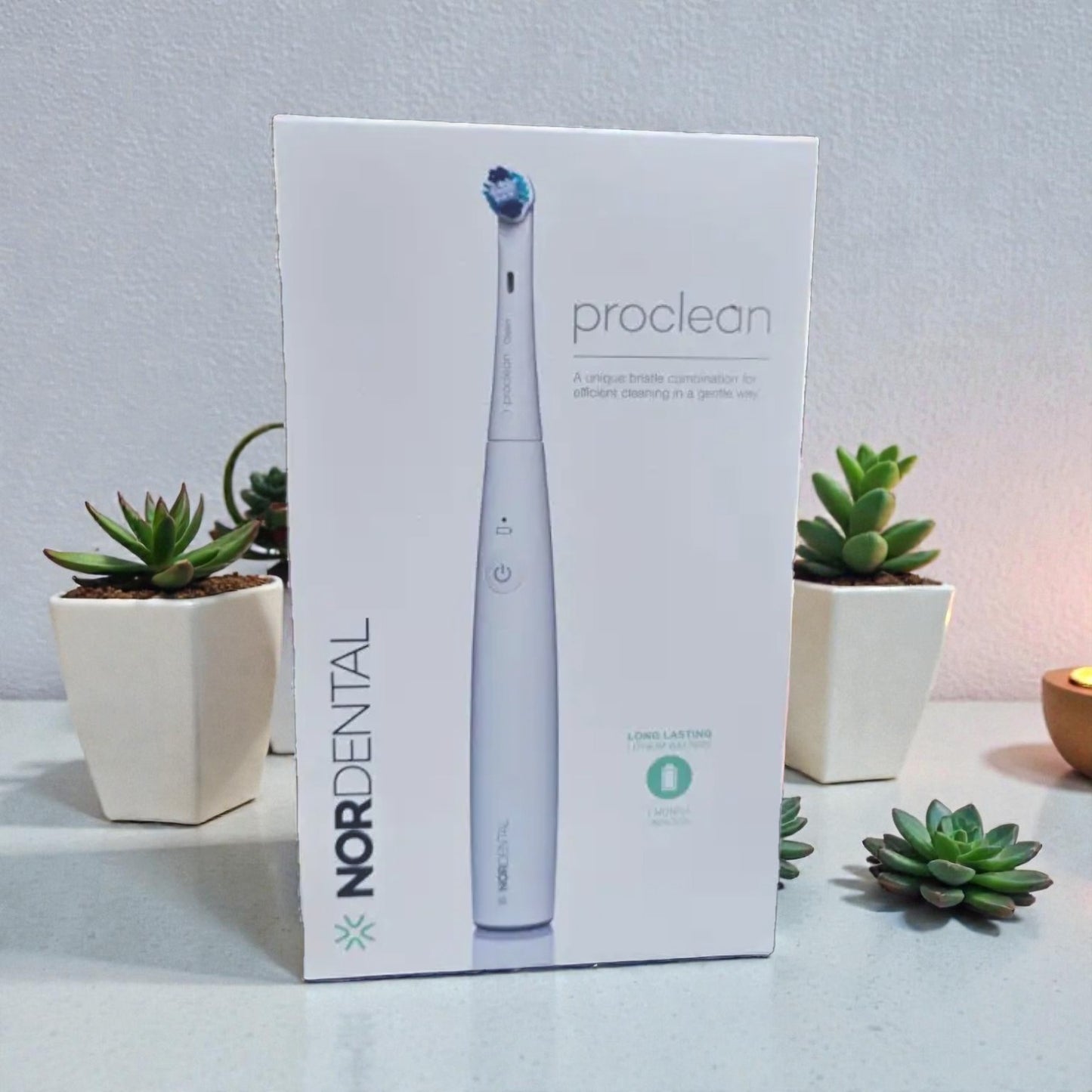 Die Nordental ProClean NP-120W ist eine elektrische oszillierende Zahnbürste