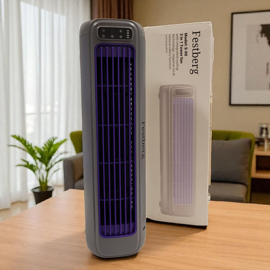 Festberg Cooling Ace 3 In 1 Led Touch Screen, Wireless Mini Tragbar