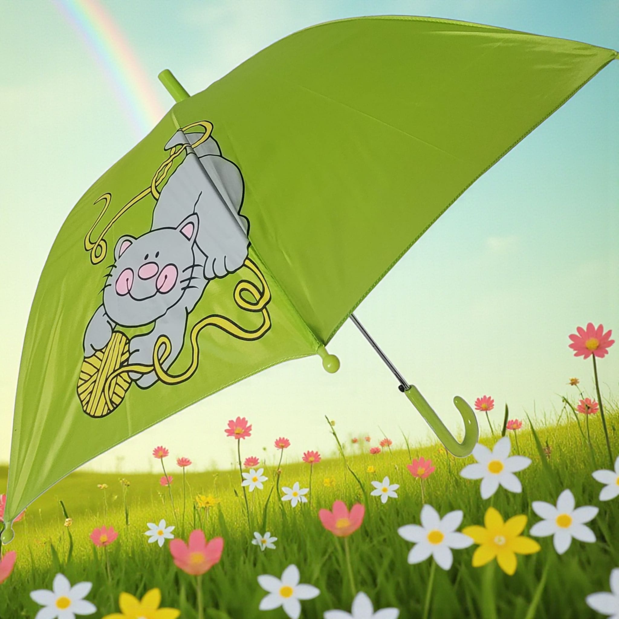 Kinderregenschirm – bunt, sicher und einfach zu bedienen
