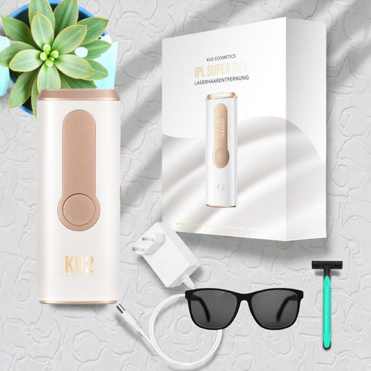 KU2 IPL Supersilk – IPL Haarentfernungsgerät für Damen & Herren